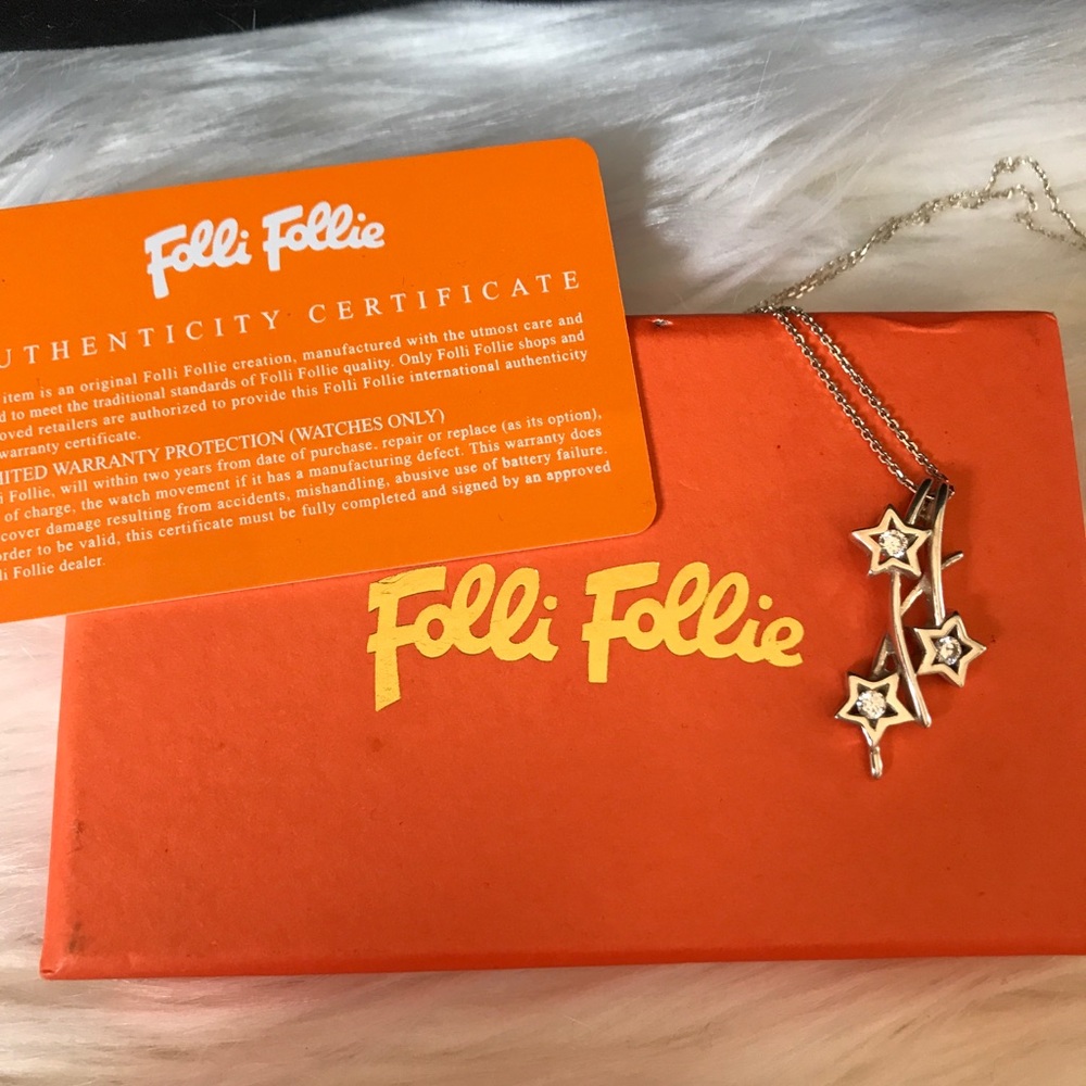 Folli Follie wish stars necklace